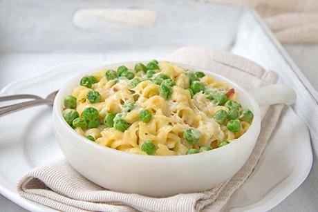 Schnelles Nudelgratin