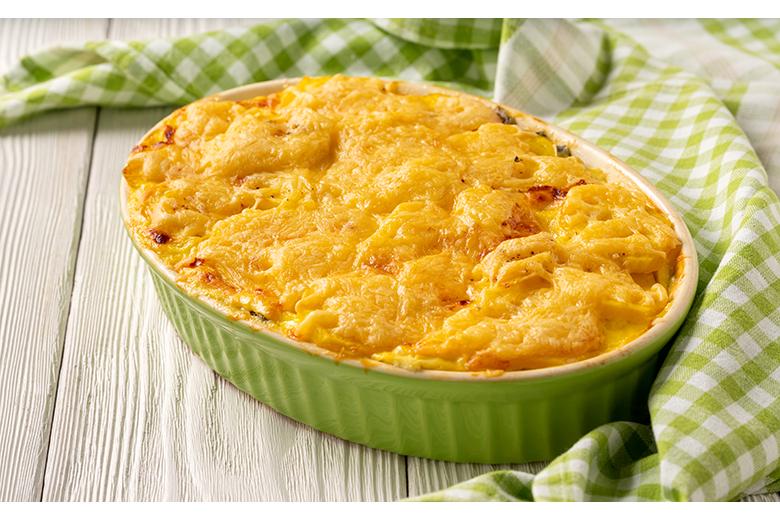 Spinat-Kartoffel-Gratin