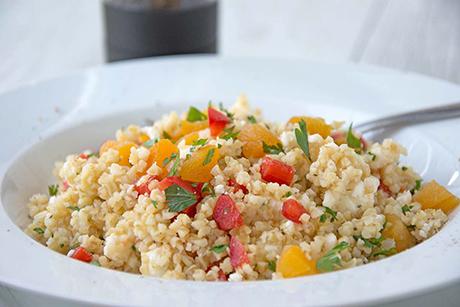 Bulgursalat mit Aprikosen