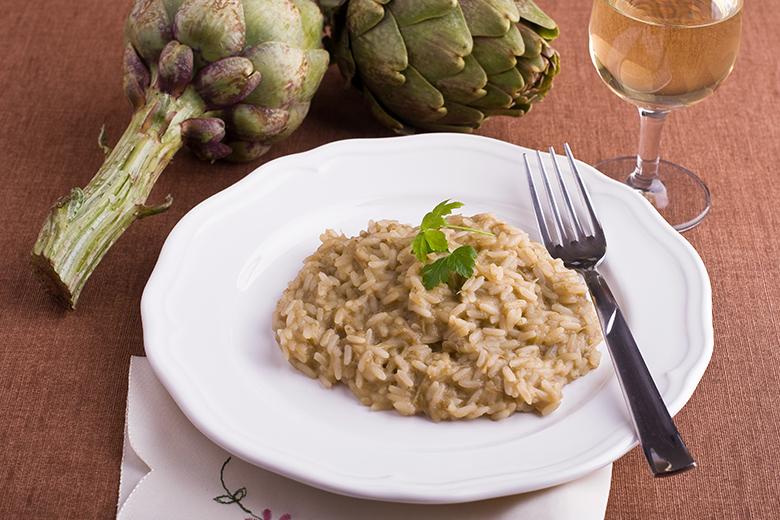 Artischocken-Risotto