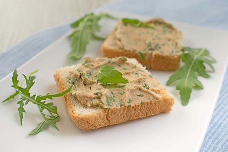 Poulet-Rucola-Aufstrich