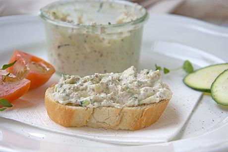 Zucchetti-Mandel-Aufstrich