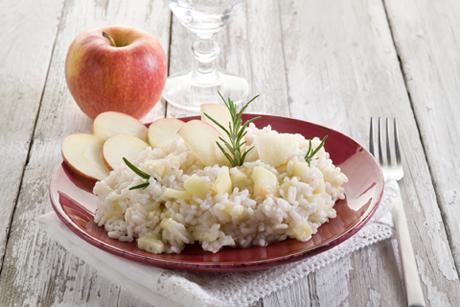 Apfelrisotto