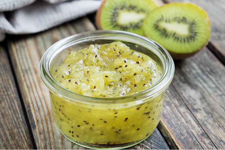 Kiwi-Apfel-Aufstrich