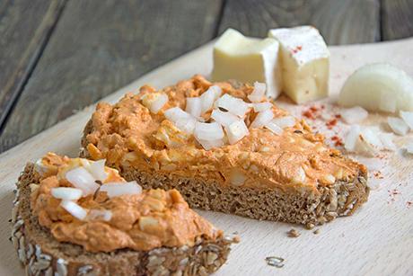 Roter Tofu-Aufstrich