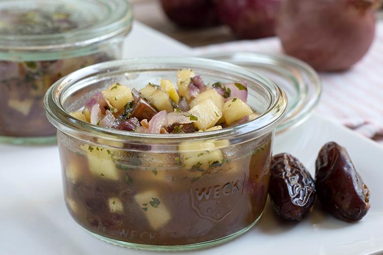 Dattel-Apfel-Chutney