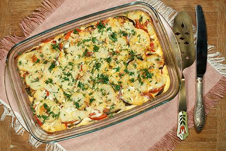 Vegetarisches Moussaka
