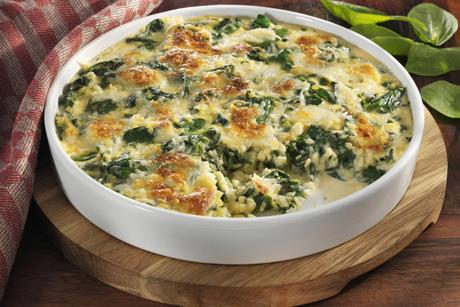 Spinat Gratin