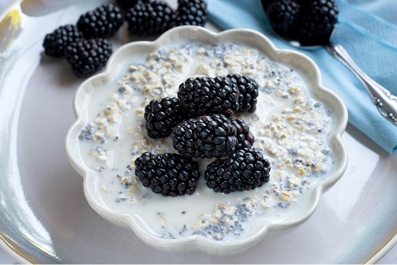 Energiemüesli mit Brombeeren