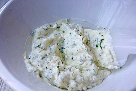 Petersilien-Tofu-Aufstrich