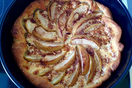 Apfelquiche