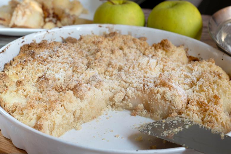 Apfel-Crumble
