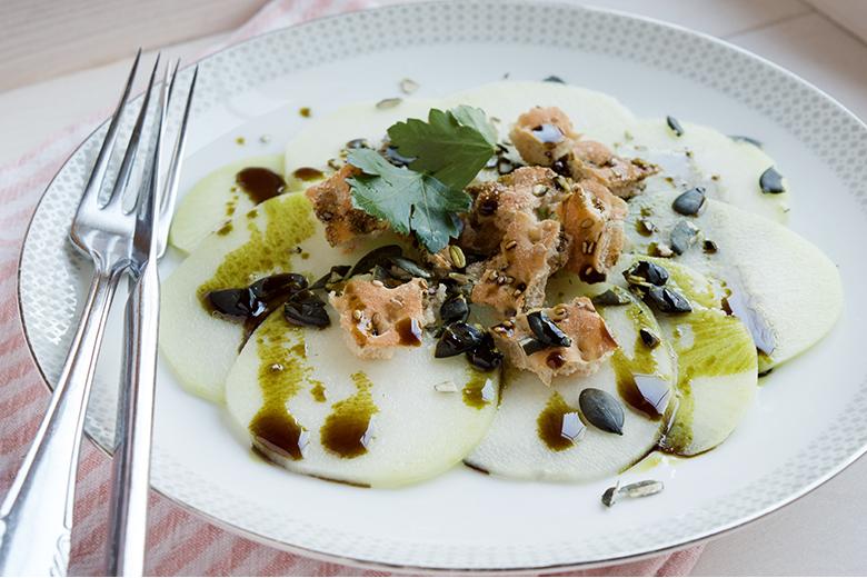 Kohlrabi-Carpaccio