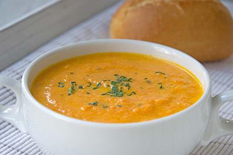 Süsskartoffel-Kokos-Suppe