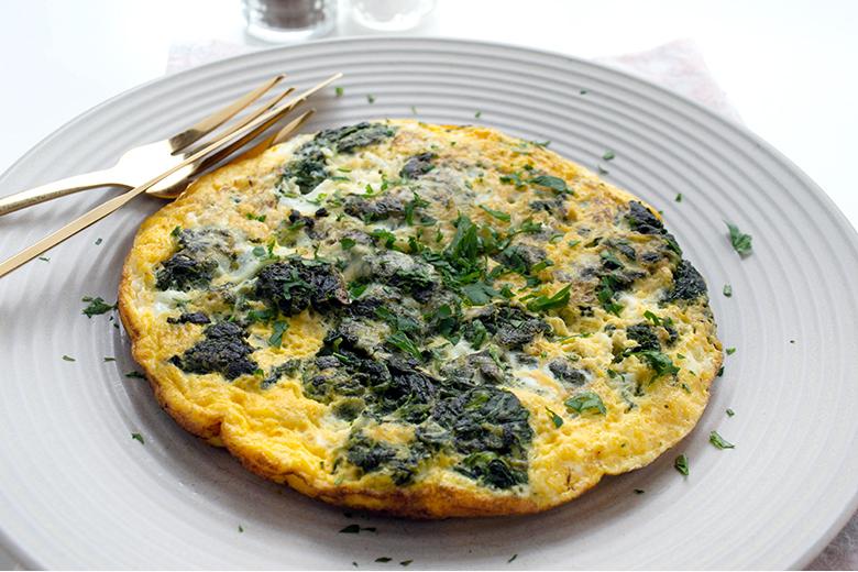 Spinat-Frittata