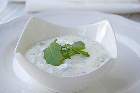 Rucola-Sauerrahm