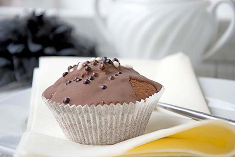 Weiche Schoggi-Muffins