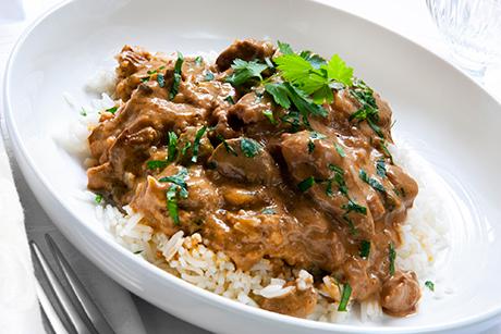 Filet Stroganoff