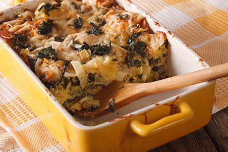 Spinatgratin