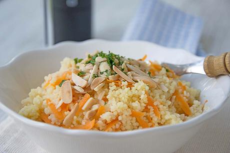 Rüebli-Mandel-Couscous