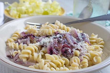 Gorgonzola-Radicchio-Pasta