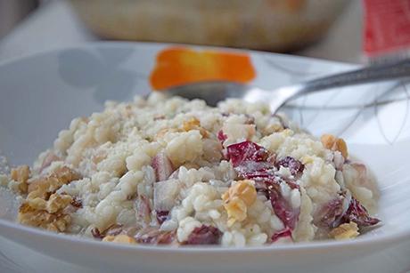 Radicchio-Haselnuss-Risotto