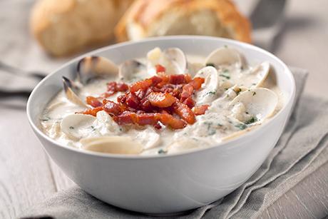Muschelsuppe - Clam Chowder