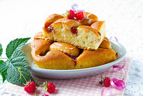 Himbeerkuchen