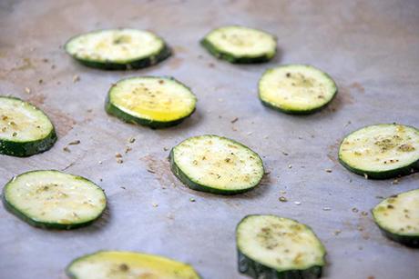 Zucchetti mit Rosmarin