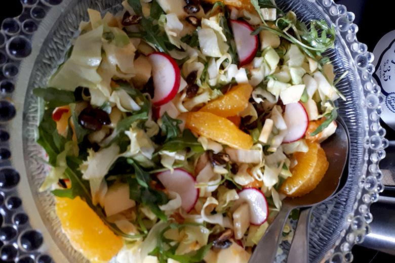 Endiviensalat mit Mandarine