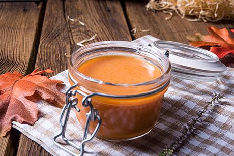 Kürbissuppe mit Curry