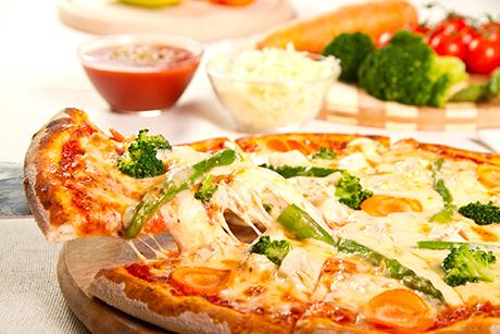 Spargelpizza