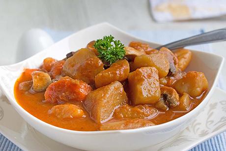 Gulasch ohne Fleisch