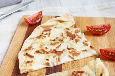 Flammkuchen ohne Hefe