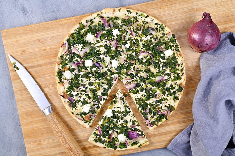 Flammkuchen ohne Fleisch