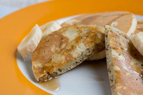 Chia-Bananen-Pancakes