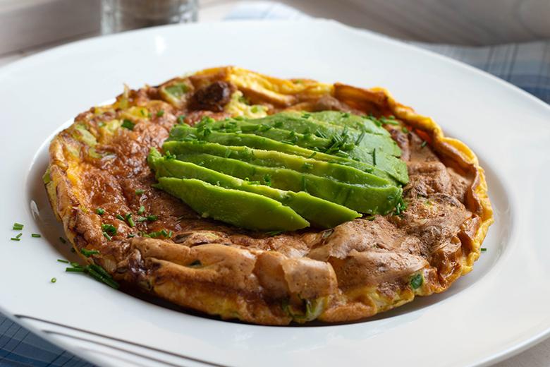 Avocado-Feta-Frittata