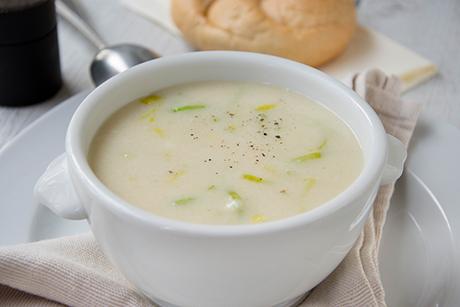 Käsesuppe mit Schmelzkäse