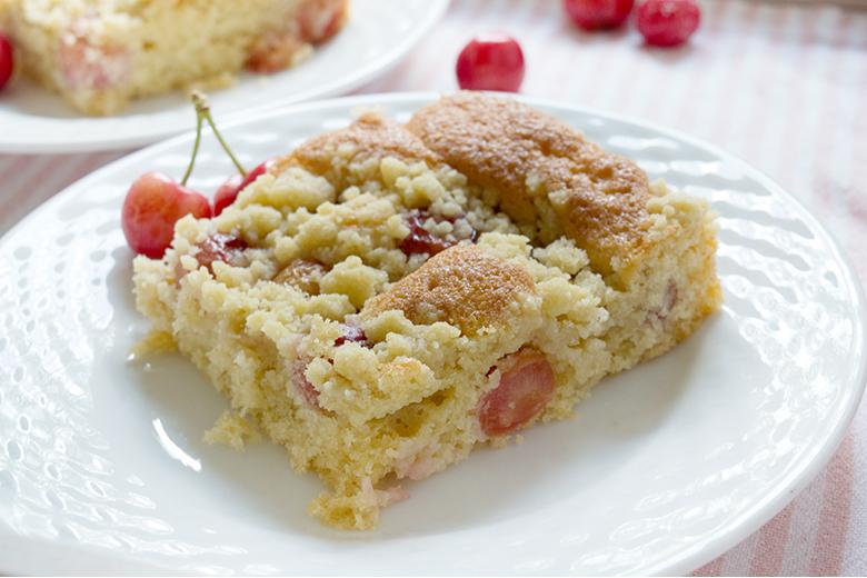 Kirschkuchen mit Streusel