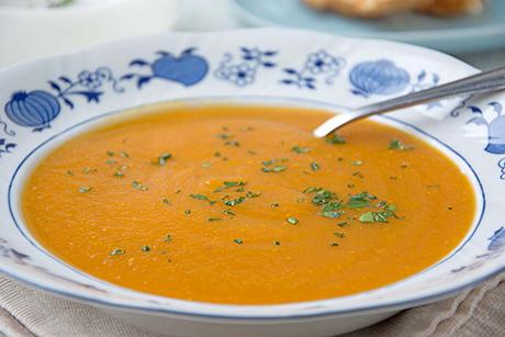 Kürbissuppe ohne Rahm