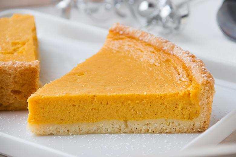 Kürbiskuchen mit Frischkäse