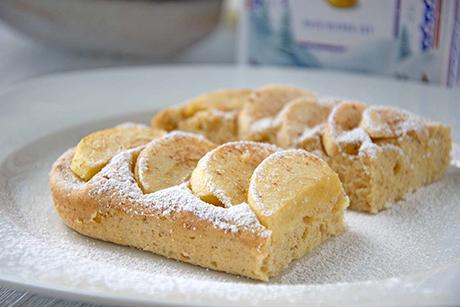 Apfelkuchen mit Quark