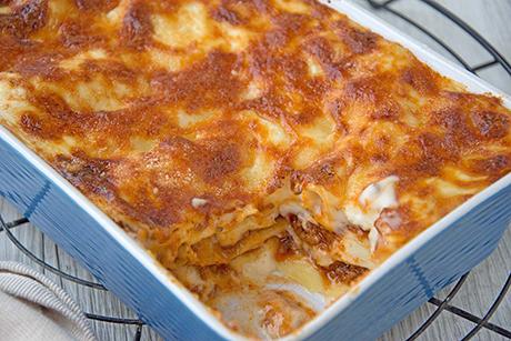 Lasagne mit Mozzarella