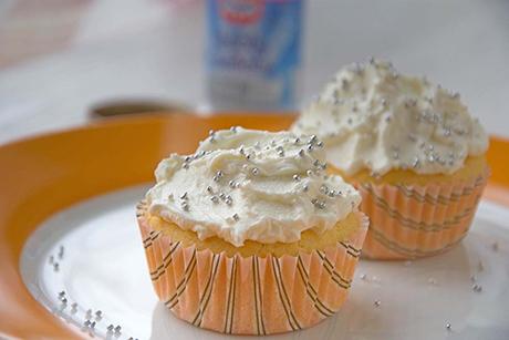 Cupcakes mit Frischkäse Topping