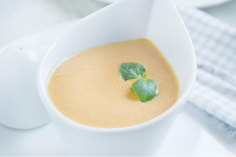 Cremesuppe mit Kokosmilch