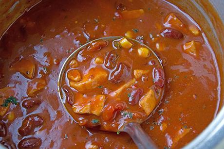 Chili con Carne mit Poulet