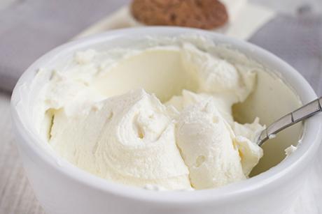 Einfache Cupcake Creme