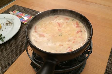 Walliser Tomatenfondue