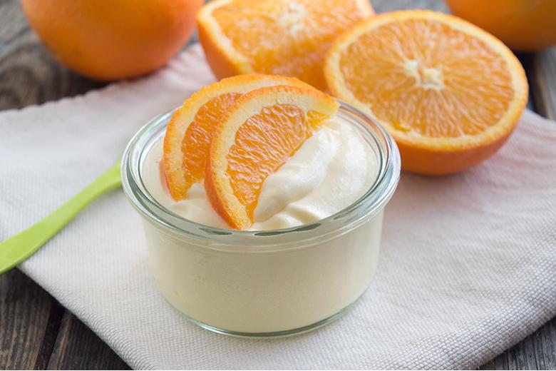Weisse Schokoladenmousse