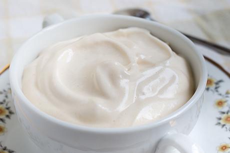 Weisse Schokoladenmousse ohne Ei